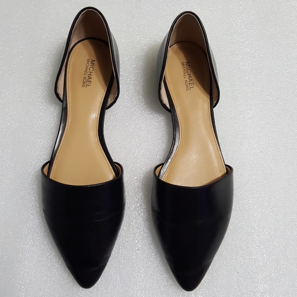 MICHAEL KORS 🎀 D'Orsay  Flats pointed toes
